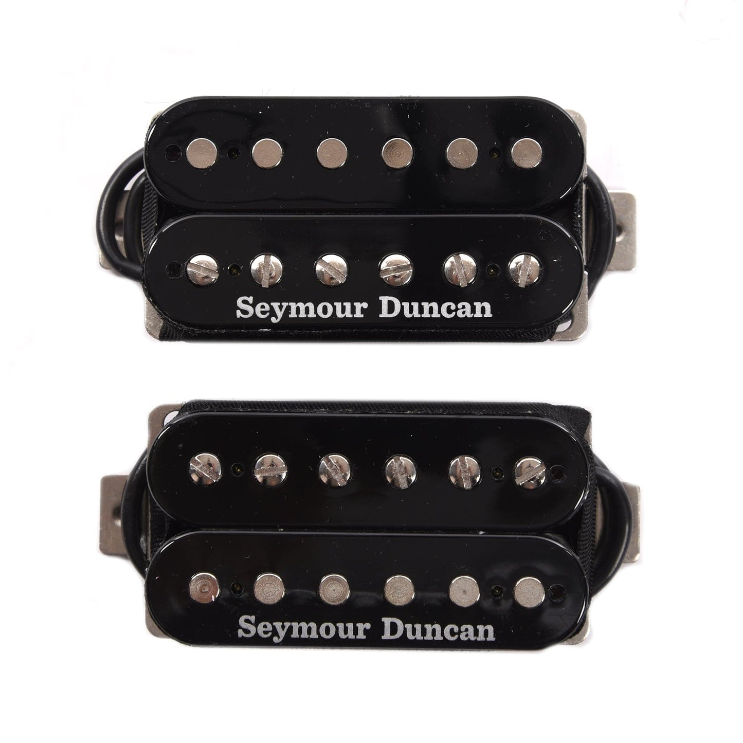 Seymour Duncan Green Magic Humbucker Set Black Parts / Guitar Pickups