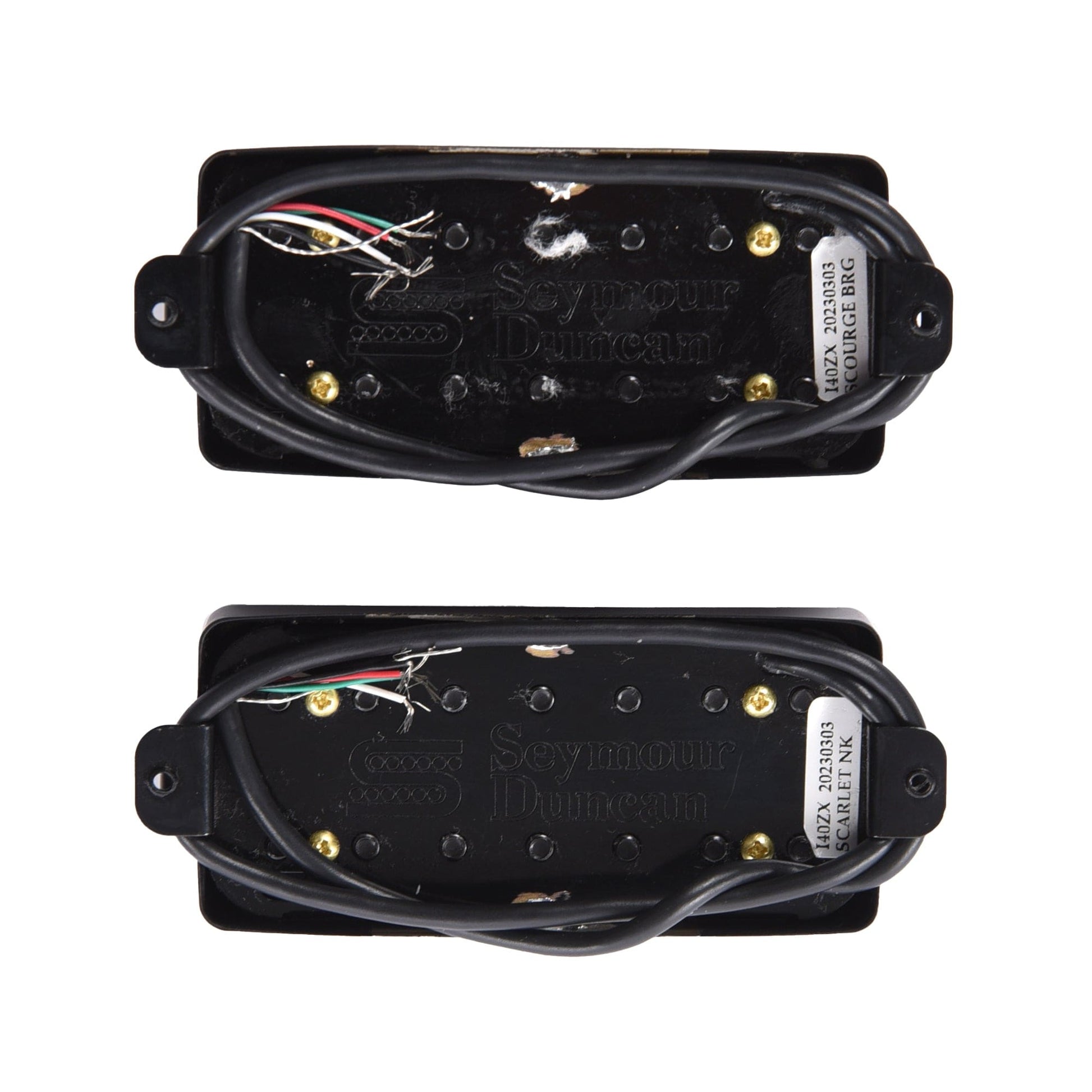 Seymour Duncan Mark Holcomb Scarlet Scourge Set 7-String Black Cover Parts / Guitar Pickups