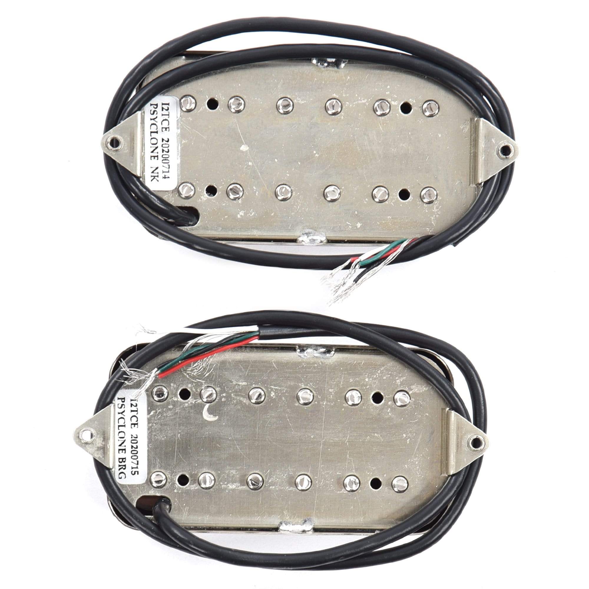Micros Guitare Seymour Duncan Psyclone Humbucker Set Nickel - Set De 2 Micros Double Bobinage Pour Manche Et Chevalet - 12