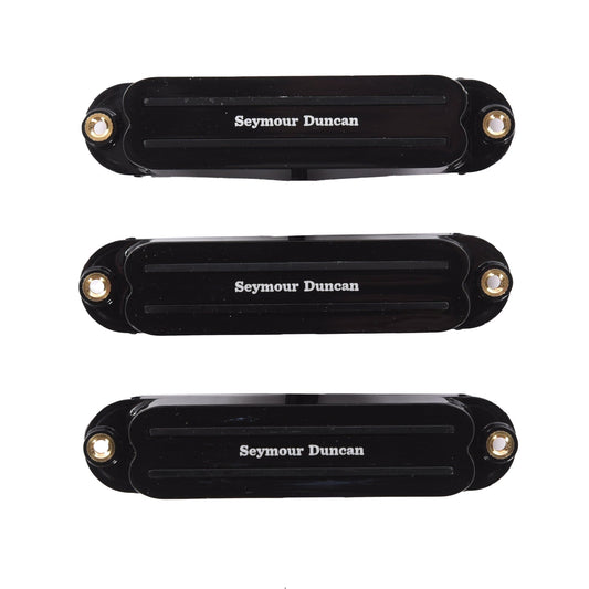 Seymour Duncan SCR-1 Cool Rails Pickup Set for Strat Black Parts / Guitar Pickups
