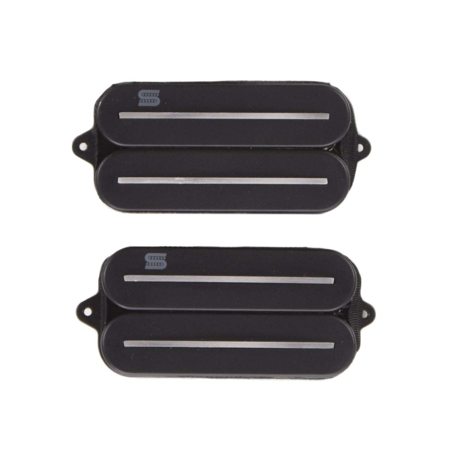Seymour Duncan Wes Hauch Jupiter Rails 6-String Humbucker Pickup Set Black Parts / Guitar Pickups