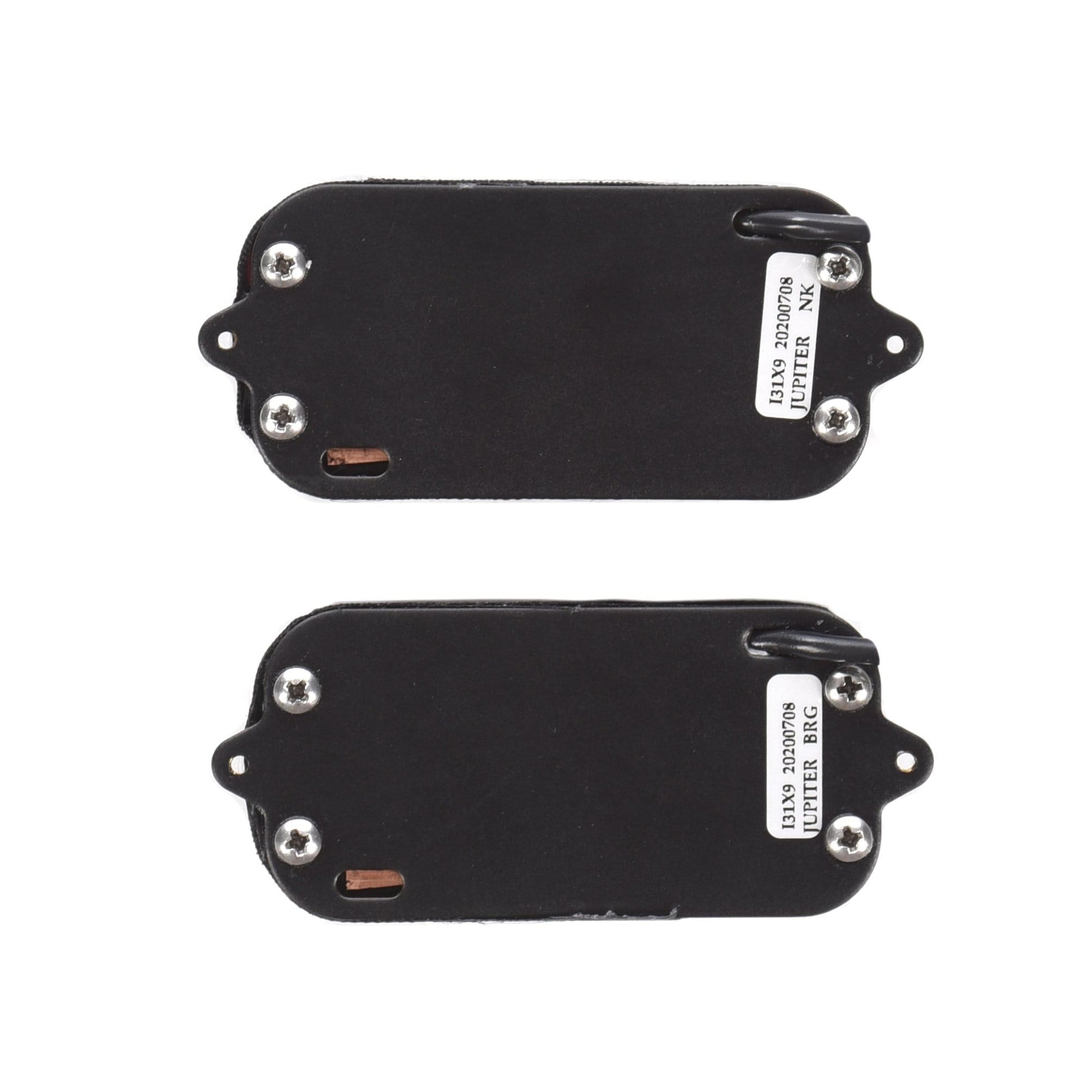 Seymour Duncan Wes Hauch Jupiter Rails 6-String Humbucker Pickup Set Black Parts / Guitar Pickups