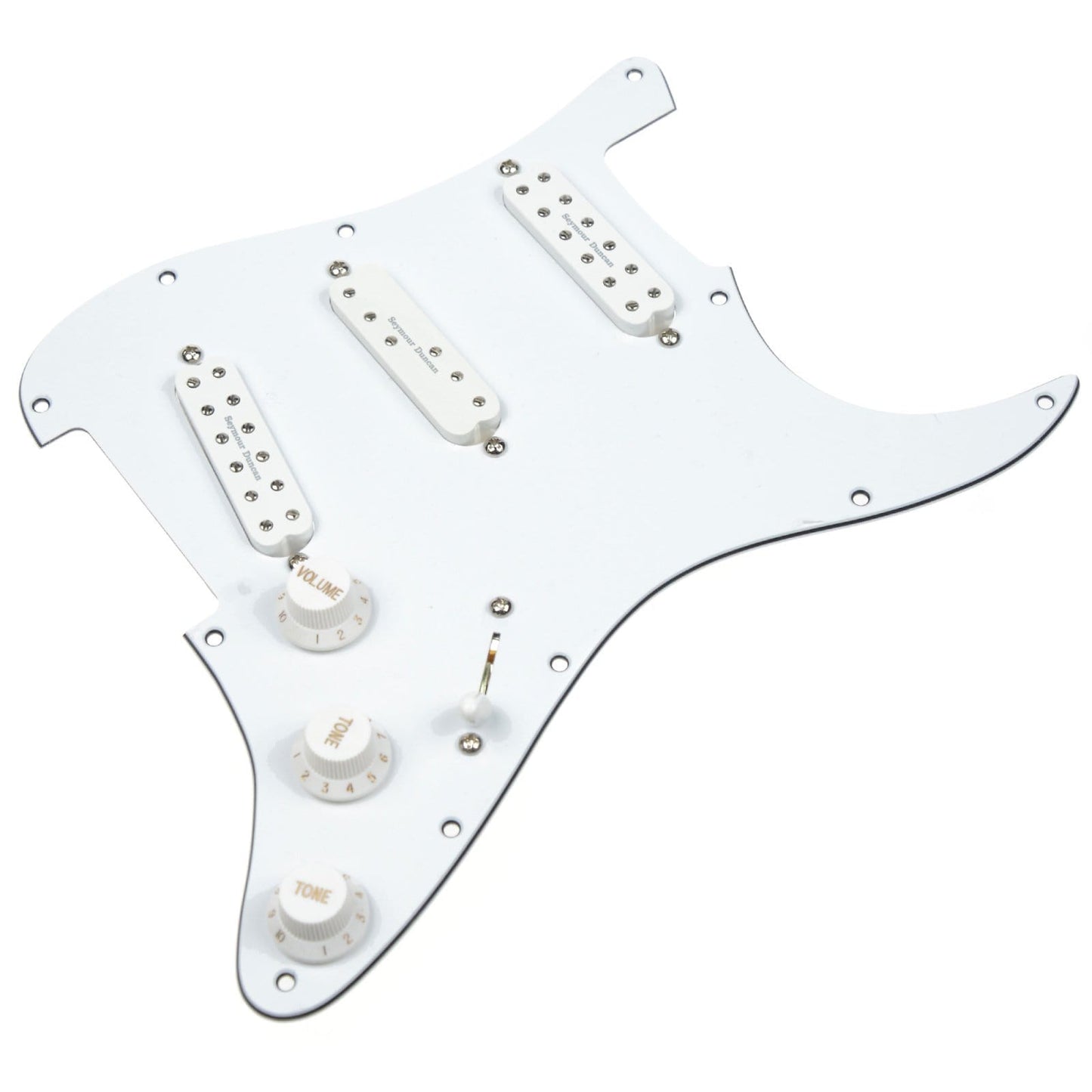 Seymour Duncan Everything Axe Prewired Strat Pickguard with Liberator Parts / Pickguards