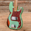 Shabat Panther Bass Sea Foam Green Over Sunburst Bass Guitars / 4-String