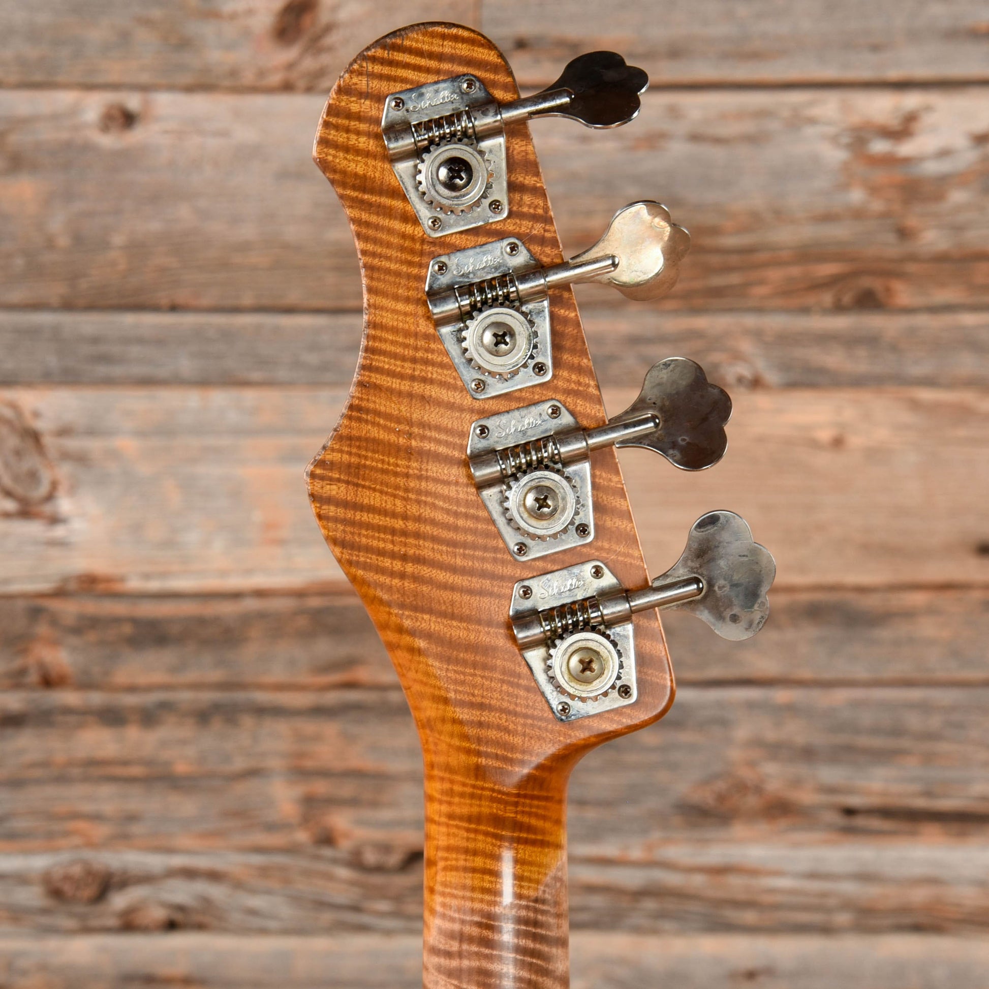 Shabat Panther Bass Sea Foam Green Over Sunburst Bass Guitars / 4-String