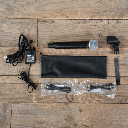 Shure SLXD24/B58-J52 Dual Wireless Handheld Microphone System w/Beta 58 Microphone Pro Audio / Accessories / Wireless Instrument Systems