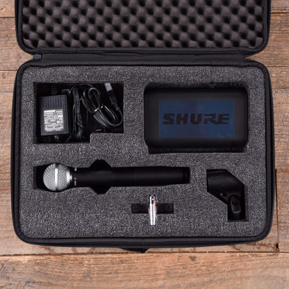 Shure BLX24 J11 Wireless Vocal System w/ (1) BLX4 Wireless Receiver, (1) Handheld Transmitter and SM58 Microphone Pro Audio / Microphones