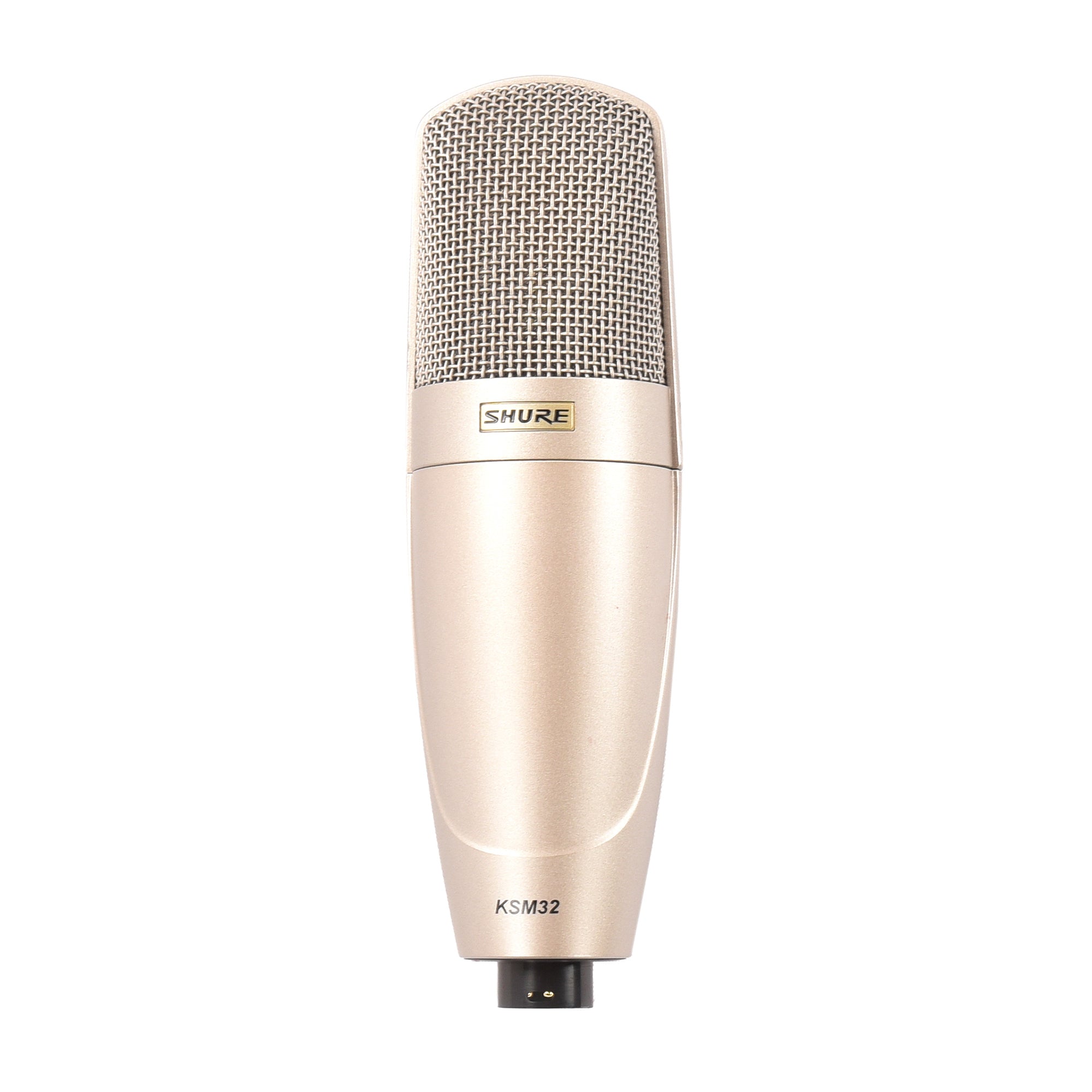 Shure KSM32 Cardioid Studio Condenser Microphone Champagne w/Shock Mount & Case Pro Audio / Microphones