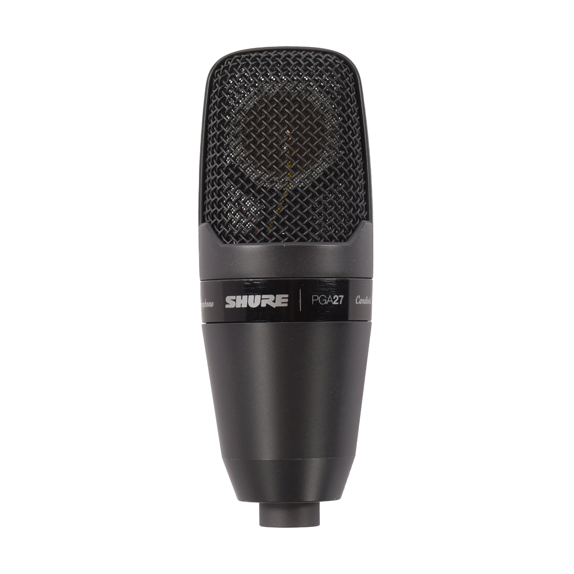Shure PGA27 Large Diaphragm Side-Address Cardioid Condenser Microphone w/Shock-Mount & Case Pro Audio / Microphones