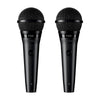 Shure PGA58 Cardioid Dynamic Vocal Microphone 2 Pack Bundle Pro Audio / Microphones