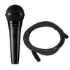 Shure PGA58 Cardioid Dynamic Vocal Microphone and 10' Microphone Cable Bundle Pro Audio / Microphones