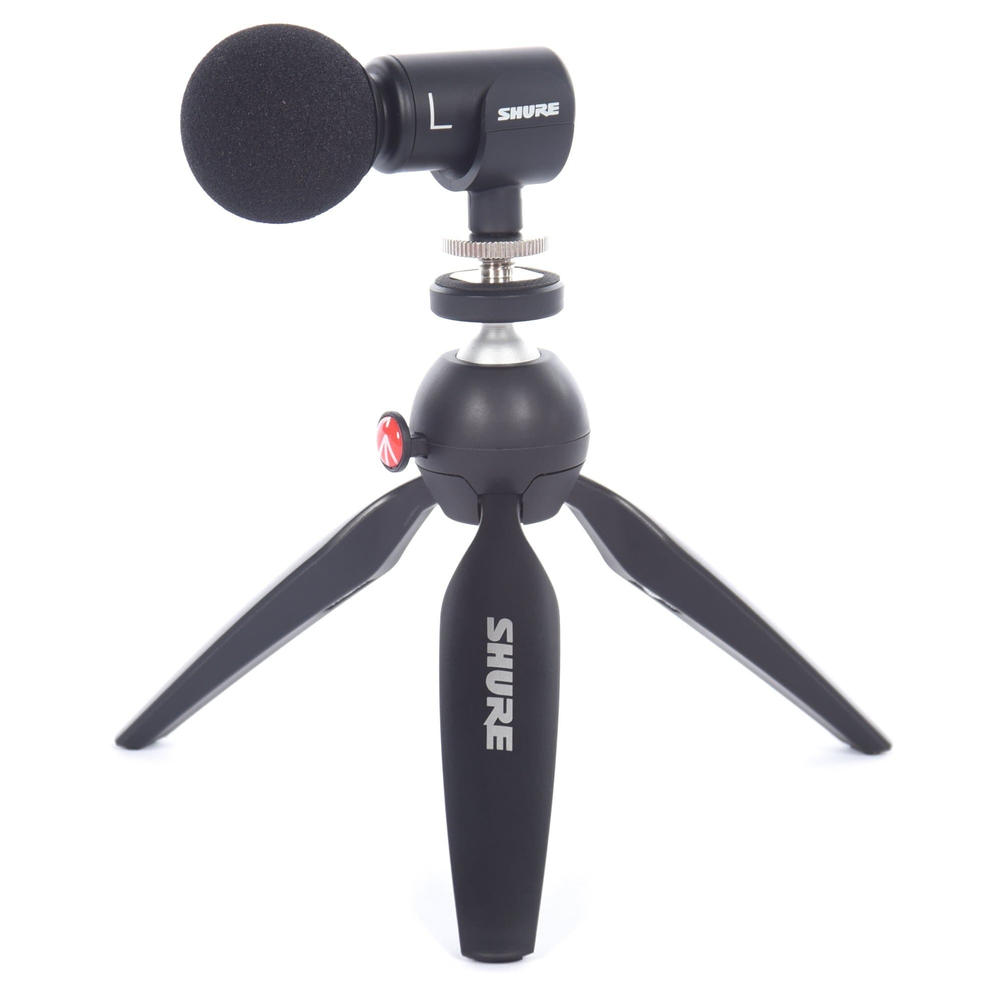 SHURE MV88+ Video Kit　未使用 Shure Kit de vídeo MV88+ com microfone condensador estéreo digital