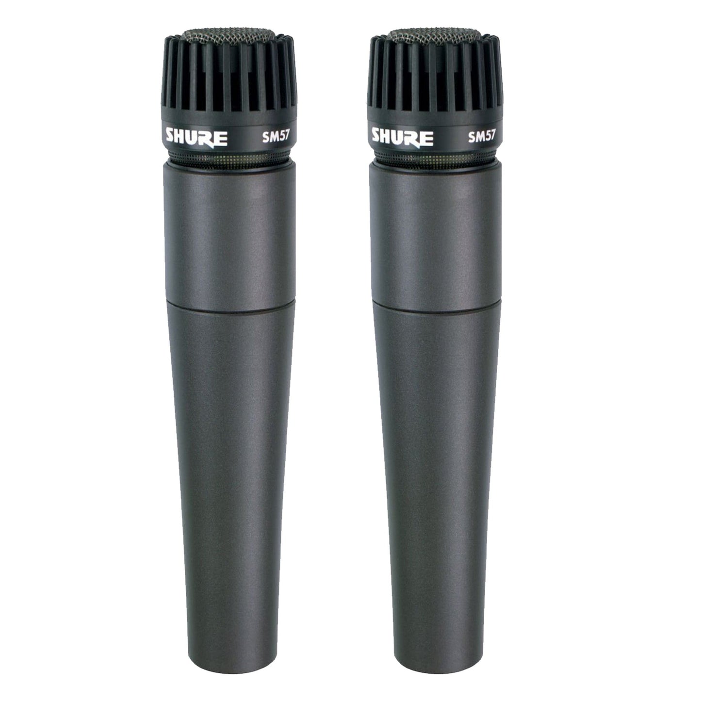 Shure SM57-LC Cardioid Dynamic Microphone 2 Pack Bundle Pro Audio / Recording