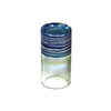Silica Sound 422 Large Shorty Glass Slide - Cobalt Blue Accessories / Slides