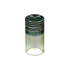 Silica Sound 422 Large Shorty Glass Slide - Emerld Green Accessories / Slides