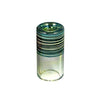 Silica Sound 423 Thick Shorty Glass Slide - Blue-Green Accessories / Slides