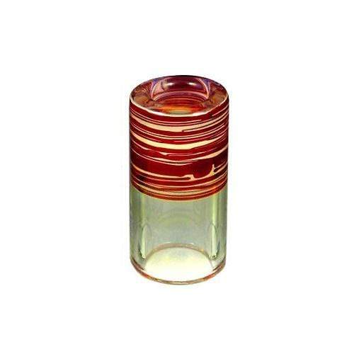 Silica Sound 423 Thick Shorty Glass Slide - Ruby Red Accessories / Slides