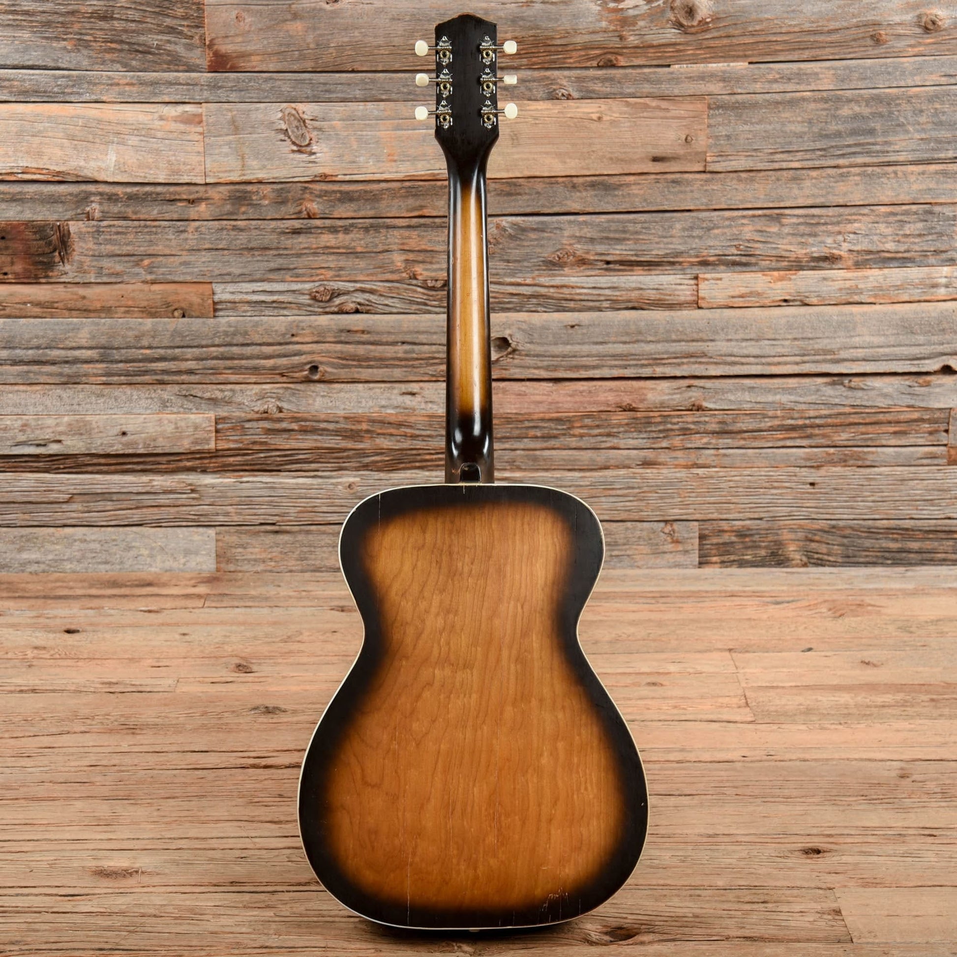 Silvertone H621 X-Brace Conversion Sunburst 1960s Acoustic Guitars / OM and Auditorium