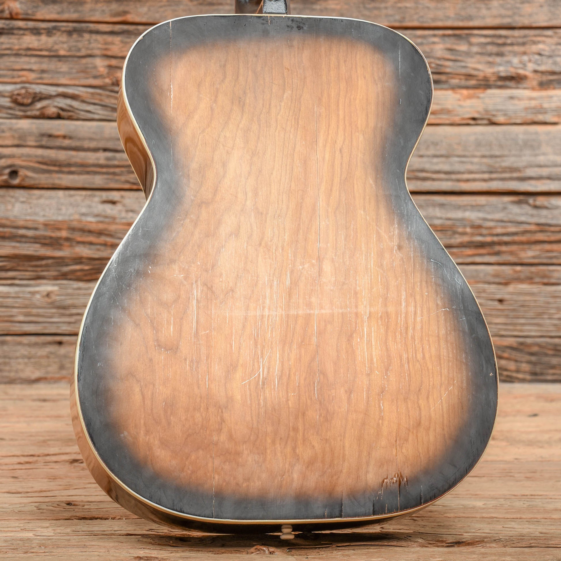 Silvertone H621 X-Brace Conversion Sunburst 1960s Acoustic Guitars / OM and Auditorium