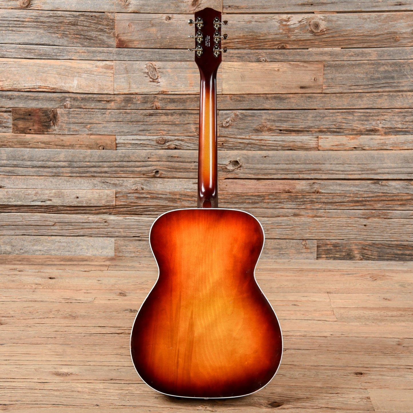 Silvertone H643 Sunburst 1960s Acoustic Guitars / OM and Auditorium