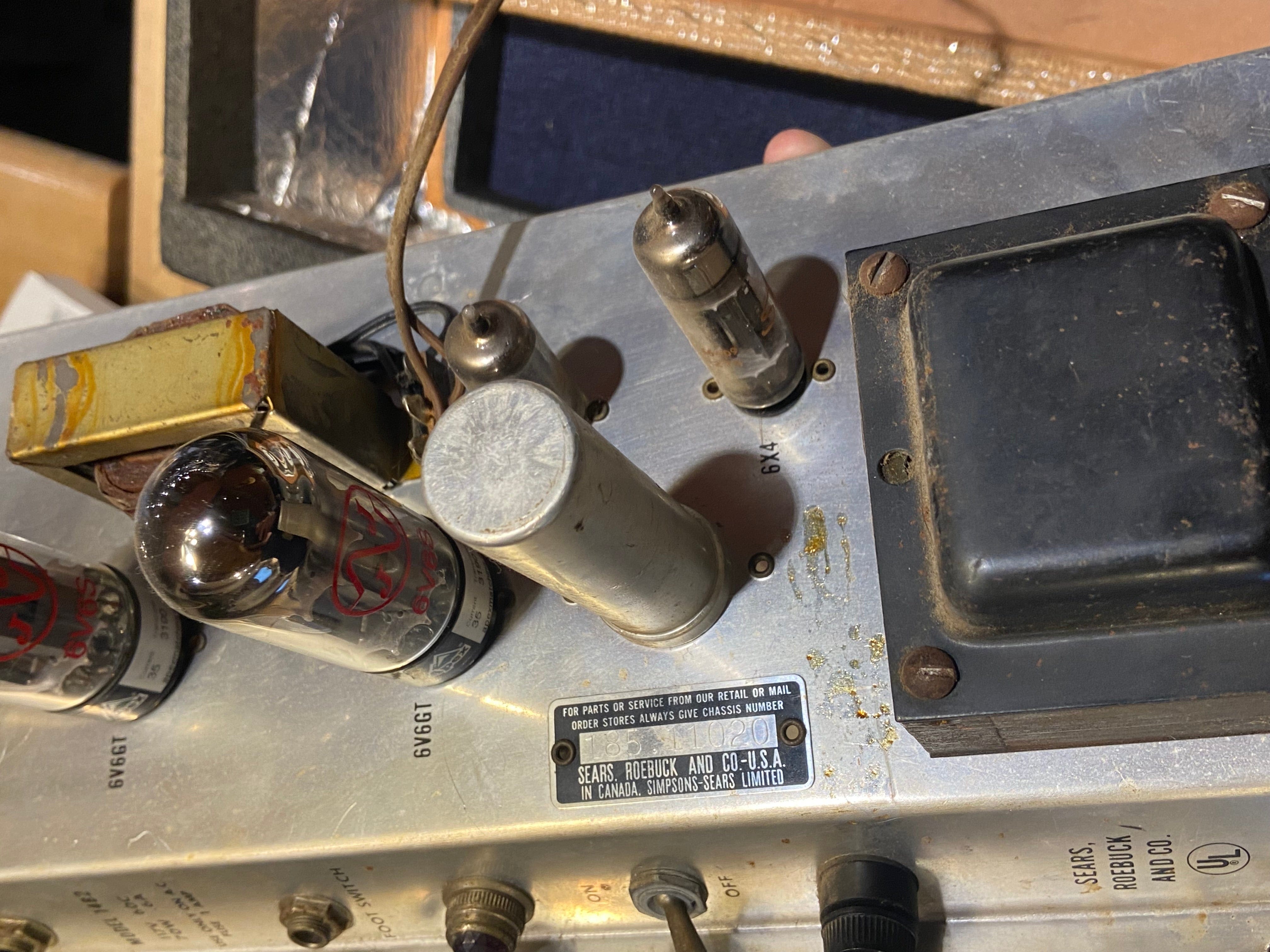 Silvertone Model 1482 5-Watt 1x12 Guitar Combo  1965 Amps / Guitar Combos