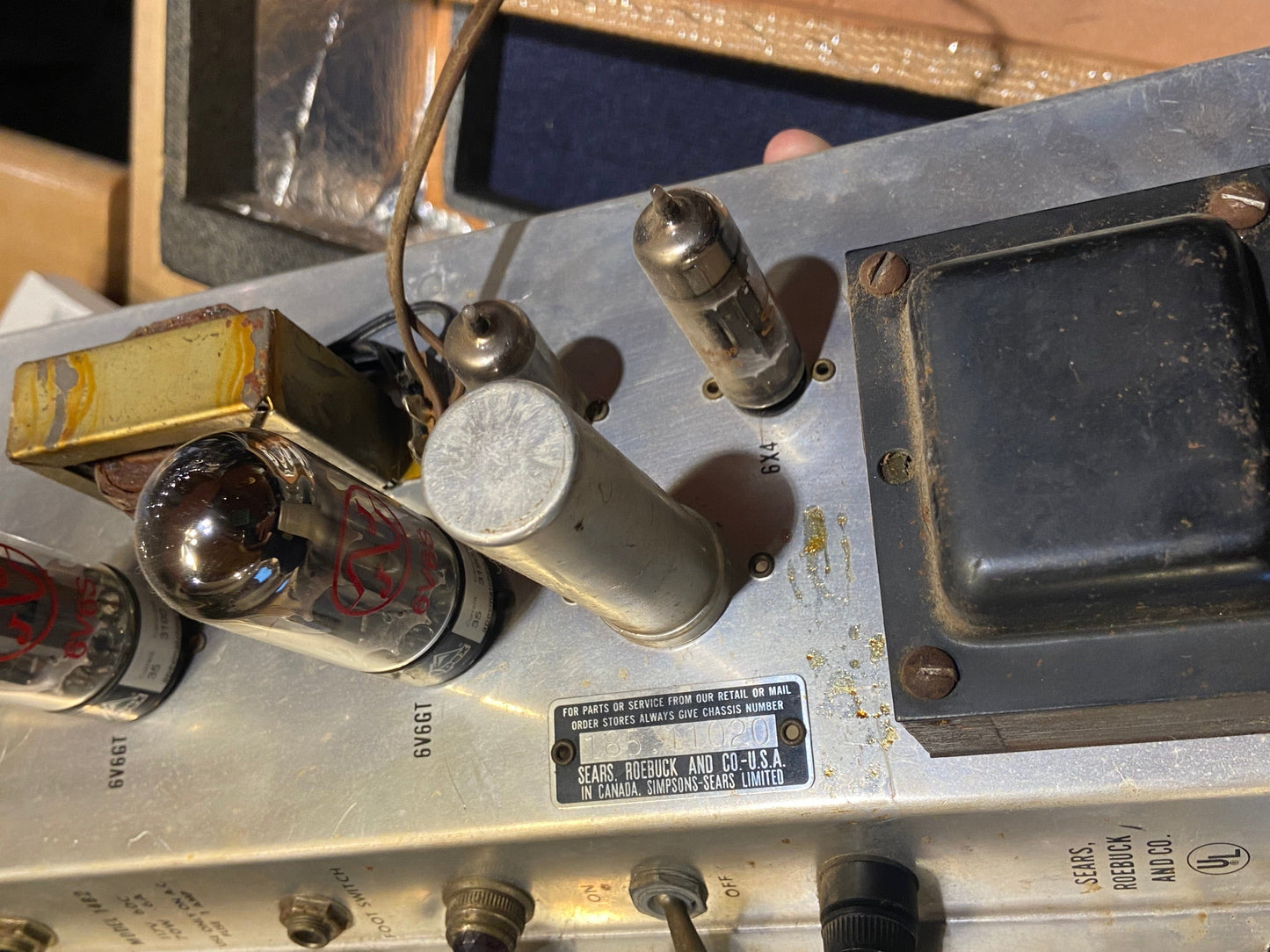 Silvertone Model 1482 5-Watt 1x12 Guitar Combo  1965 Amps / Guitar Combos