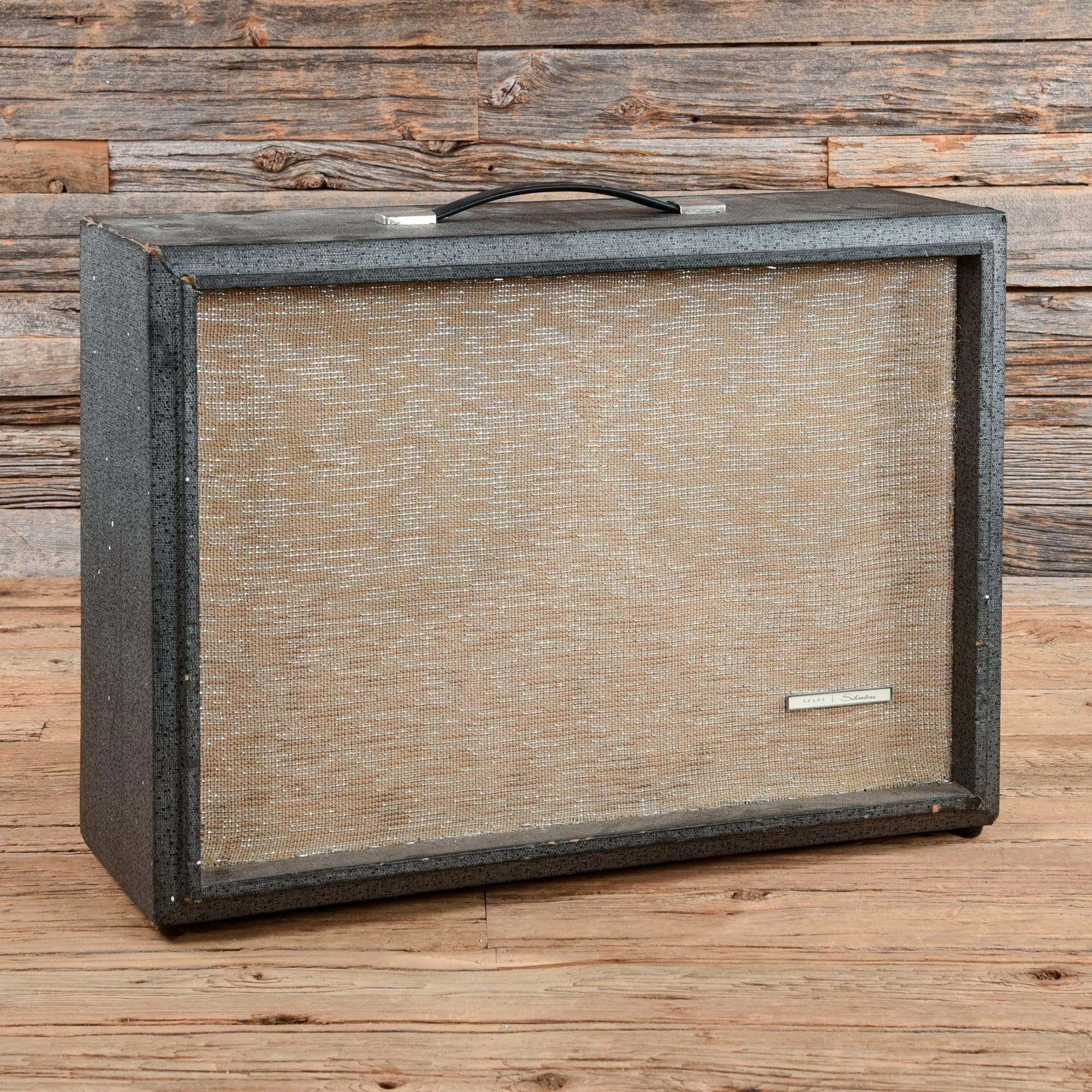 Silvertone Model 1484 Twin Twelve 60-Watt 2x12 Piggyback Guitar Amp  1965 Amps / Guitar Combos