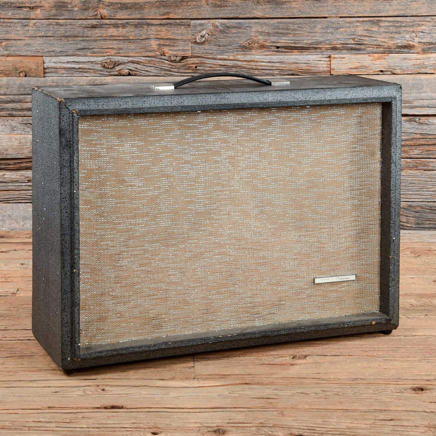 Silvertone Model 1484 Twin Twelve 60-Watt 2x12 Piggyback Guitar Amp  1965 Amps / Guitar Combos