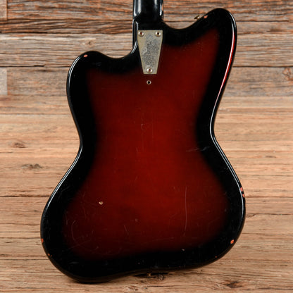 Silvertone Coral Bass Sunburst 1960s Bass Guitars / 4-String