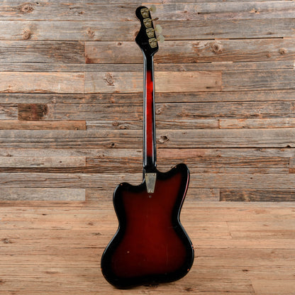 Silvertone Coral Bass Sunburst 1960s Bass Guitars / 4-String