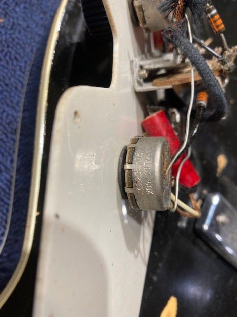 Silvertone 1420 Stratotone Black 1962 Electric Guitars / Hollow Body