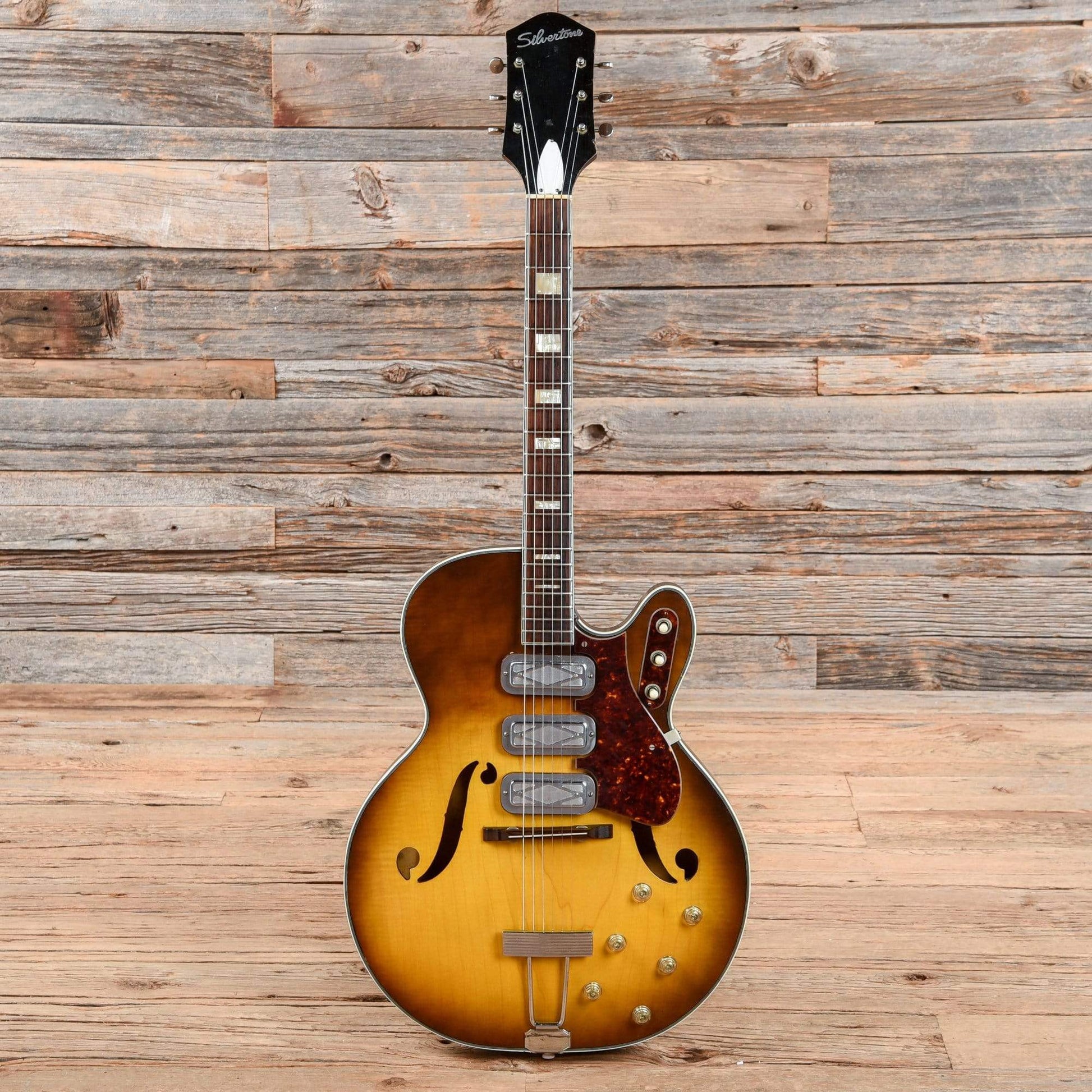 Silvertone 1429 Sunburst 1960 Electric Guitars / Hollow Body