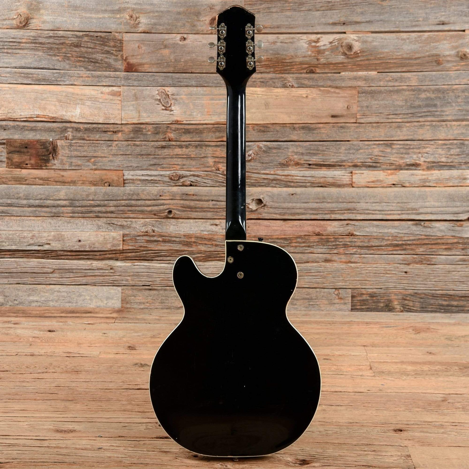 Silvertone 1446 Chris Isaak Black 1960s Electric Guitars / Hollow Body