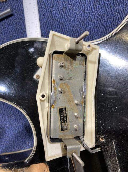 Silvertone 1446 Chris Isaak Black 1960s Electric Guitars / Hollow Body