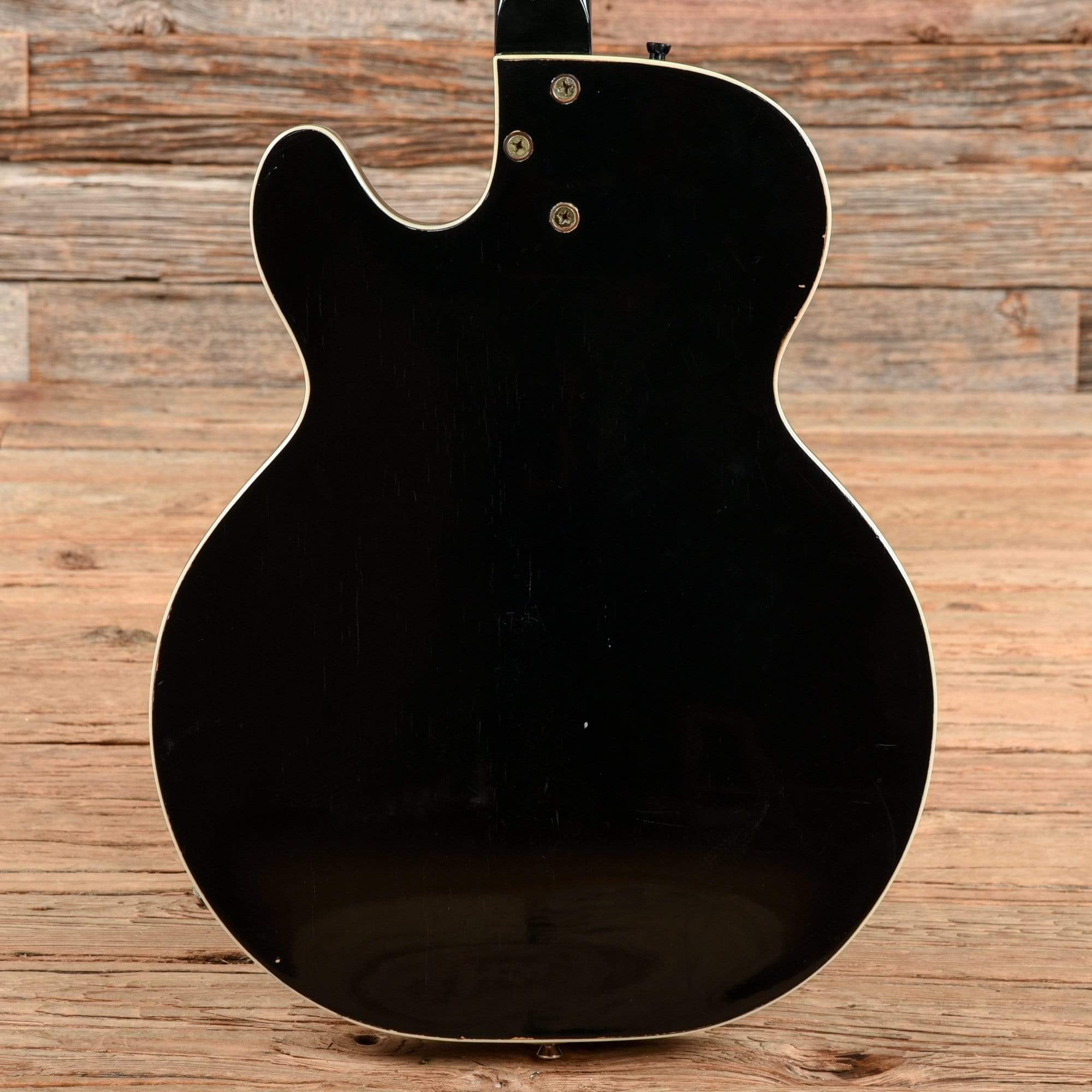 Silvertone 1446 Chris Isaak Black 1960s Electric Guitars / Hollow Body