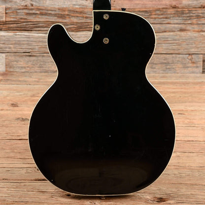 Silvertone 1446 Chris Isaak Black 1960s Electric Guitars / Hollow Body