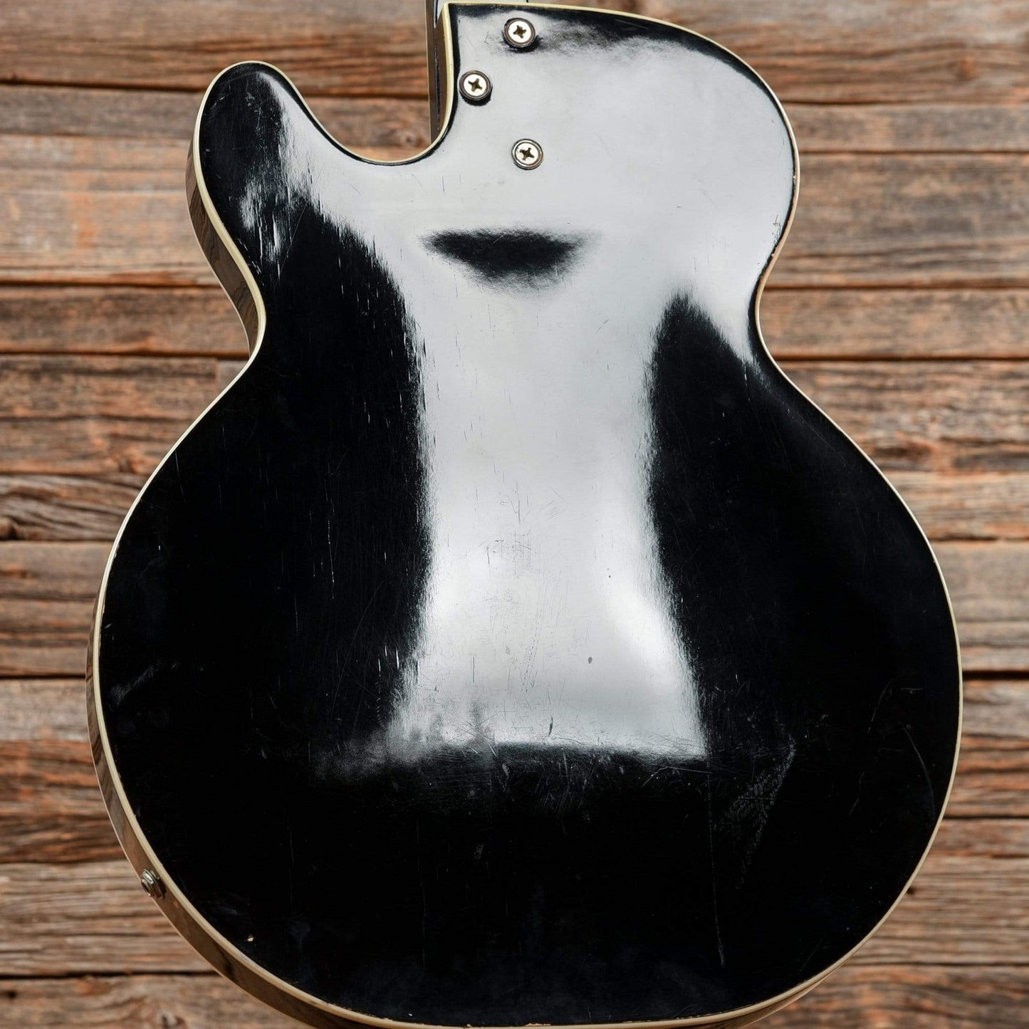 Silvertone 1446 Chris Isaak Black 1960s Electric Guitars / Hollow Body