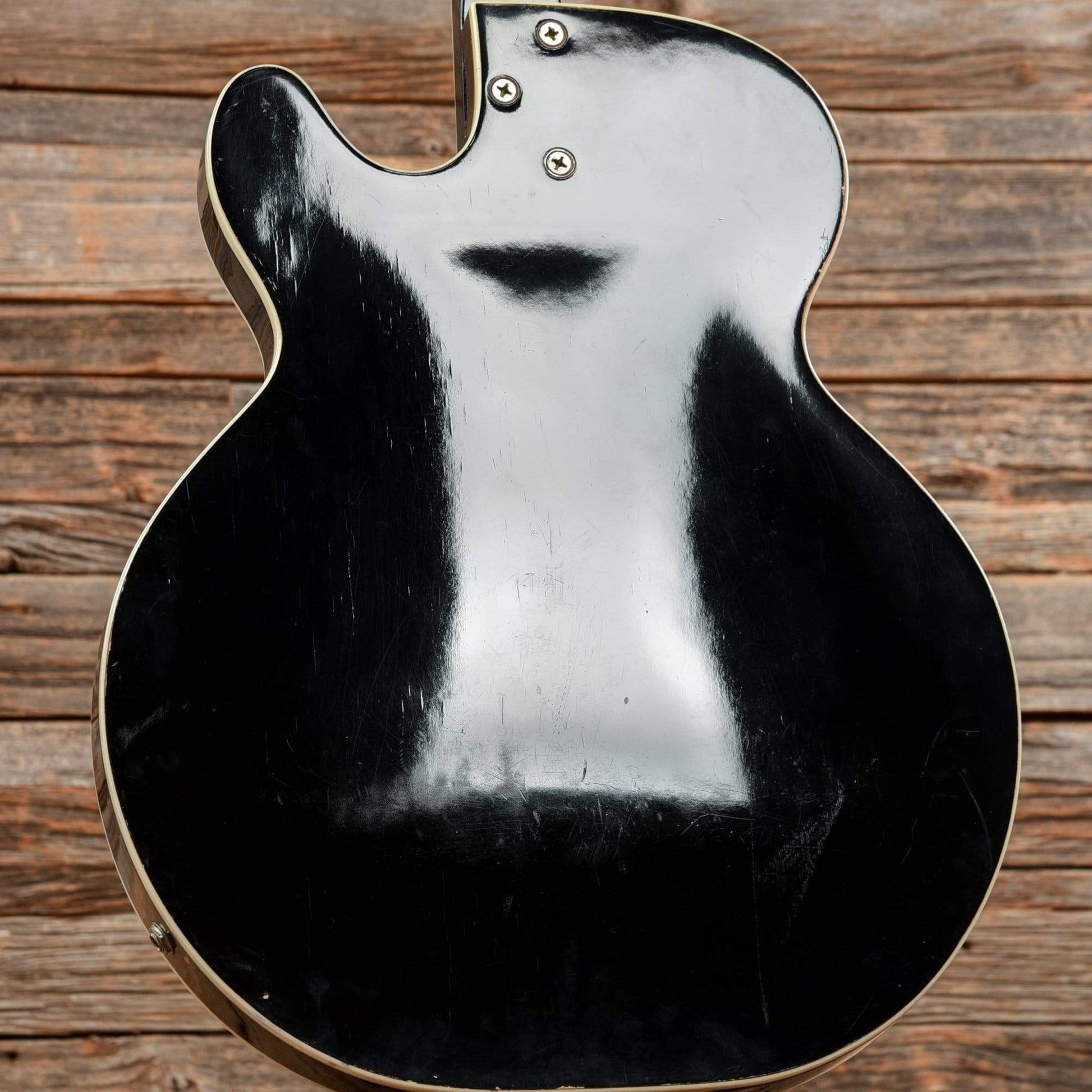 Silvertone 1446 Chris Isaak Black 1960s Electric Guitars / Hollow Body