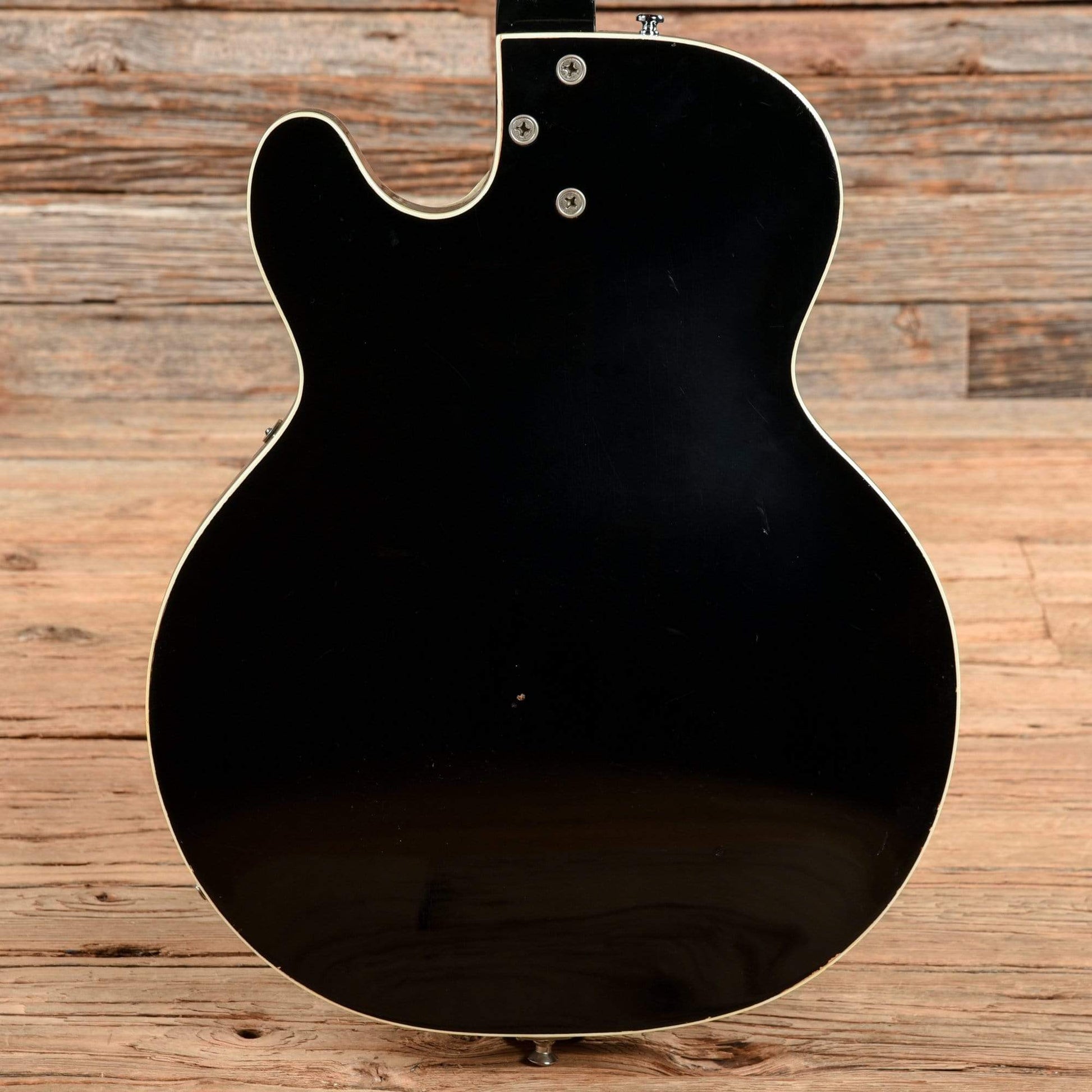 Silvertone 1446 Hollow Body Black 1960s Electric Guitars / Hollow Body