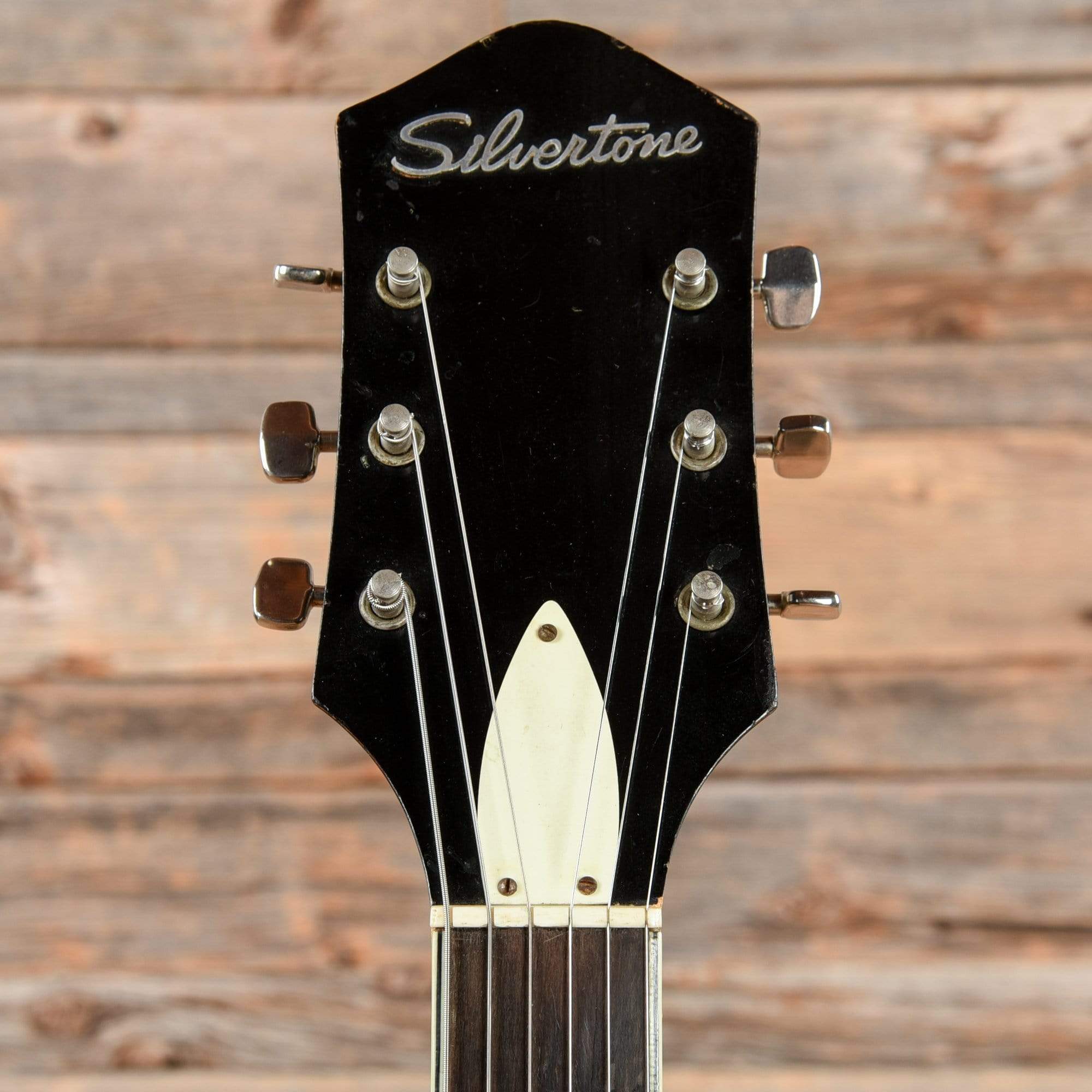 Silvertone 1446 Hollow Body Black 1960s Electric Guitars / Hollow Body