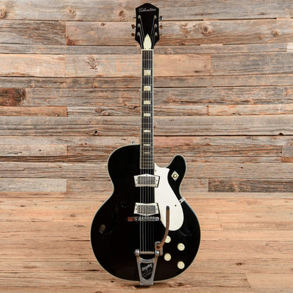 Silvertone 1446 Hollow Body Black 1960s Electric Guitars / Hollow Body