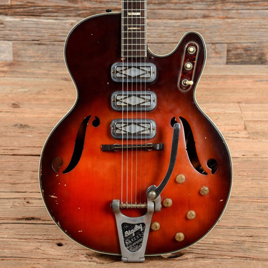 Silvertone 1454 Redburst 1963 Electric Guitars / Hollow Body