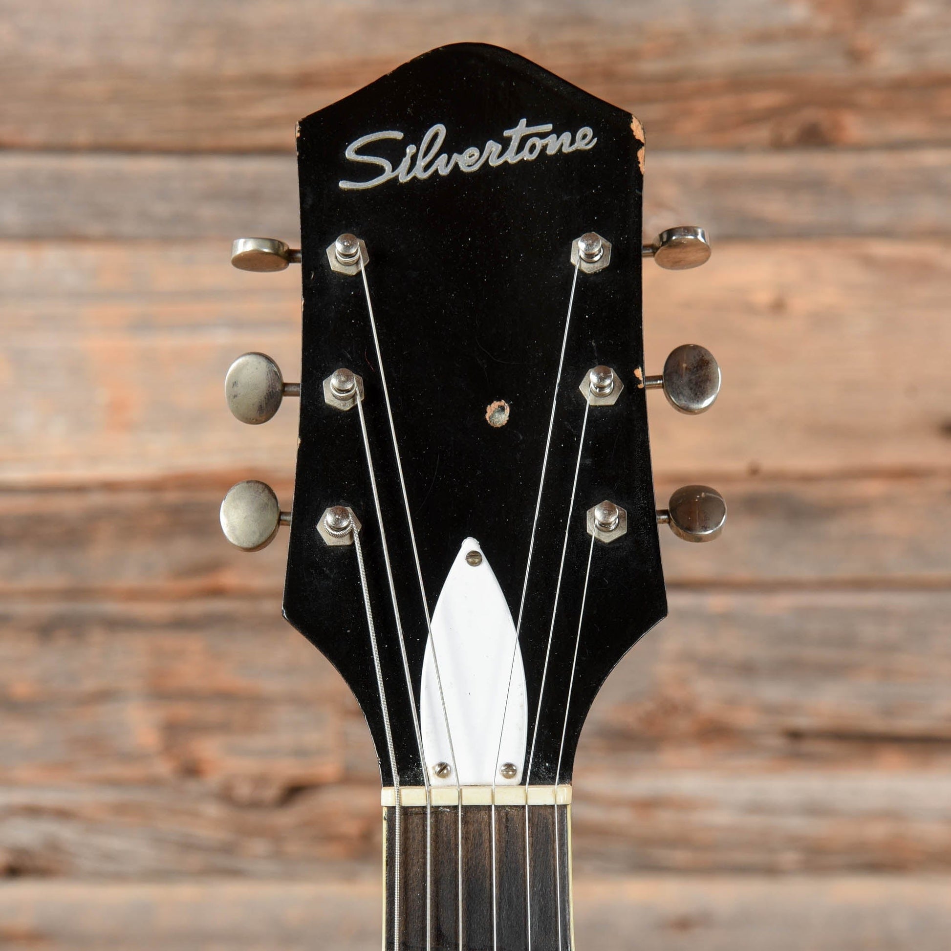 Silvertone Espanada Black 1960s Electric Guitars / Hollow Body