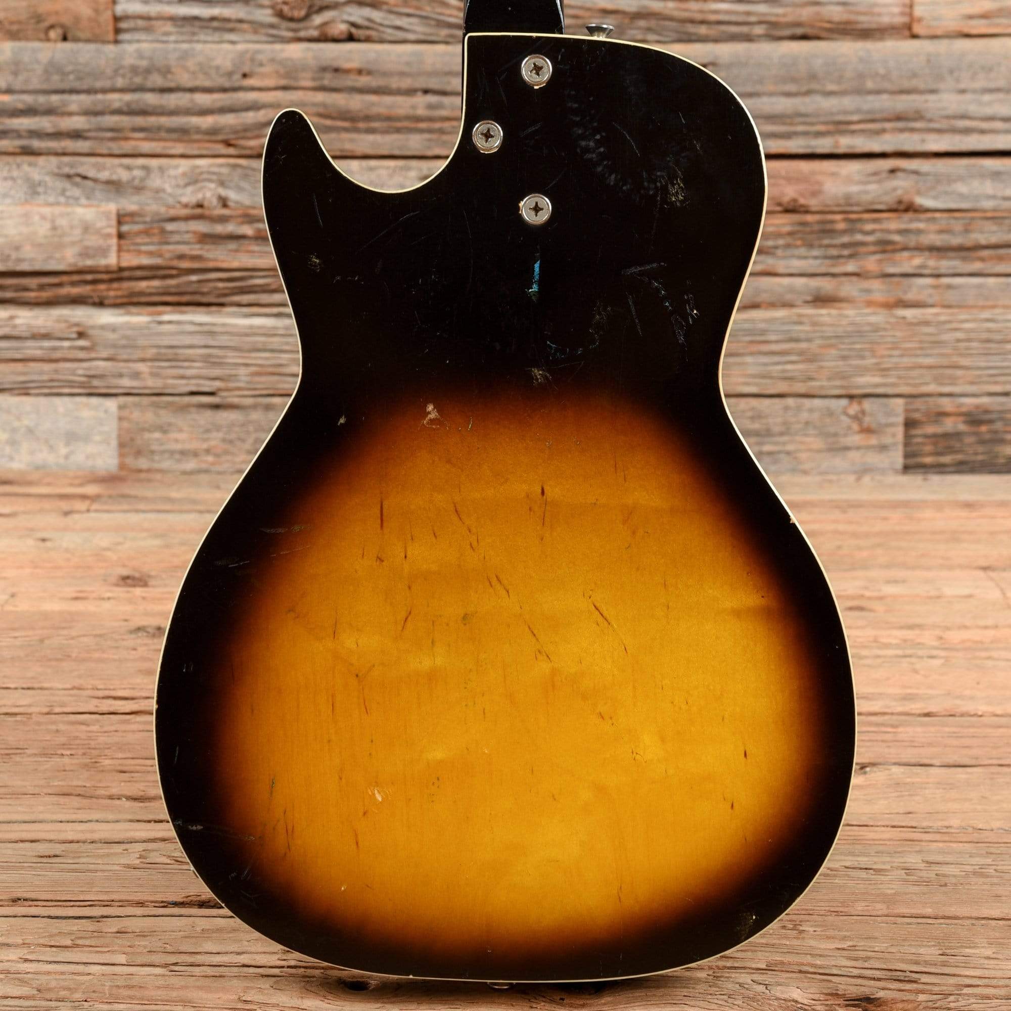 Silvertone H-46 Sunburst 1968 Electric Guitars / Hollow Body
