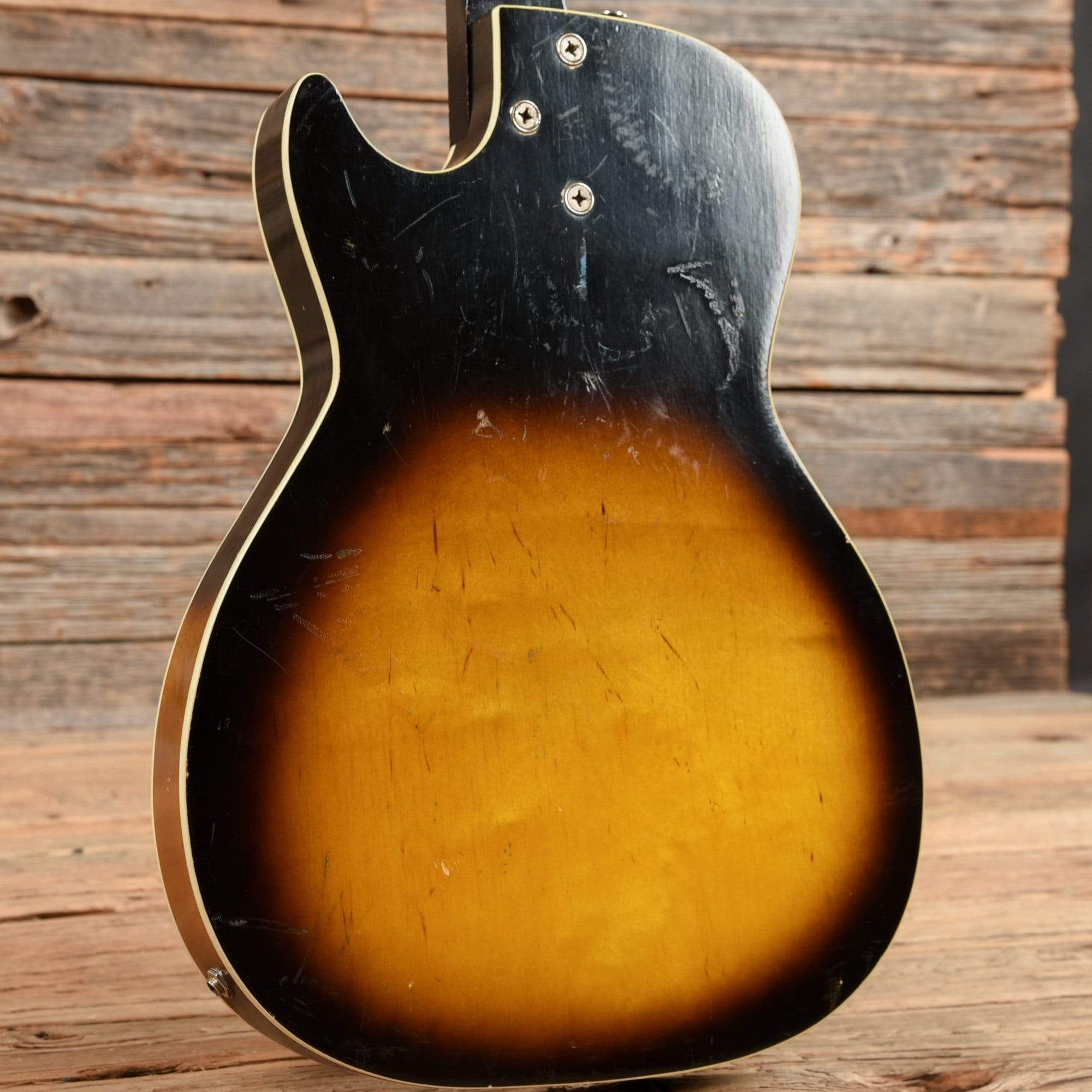 Silvertone H-46 Sunburst 1968 Electric Guitars / Hollow Body