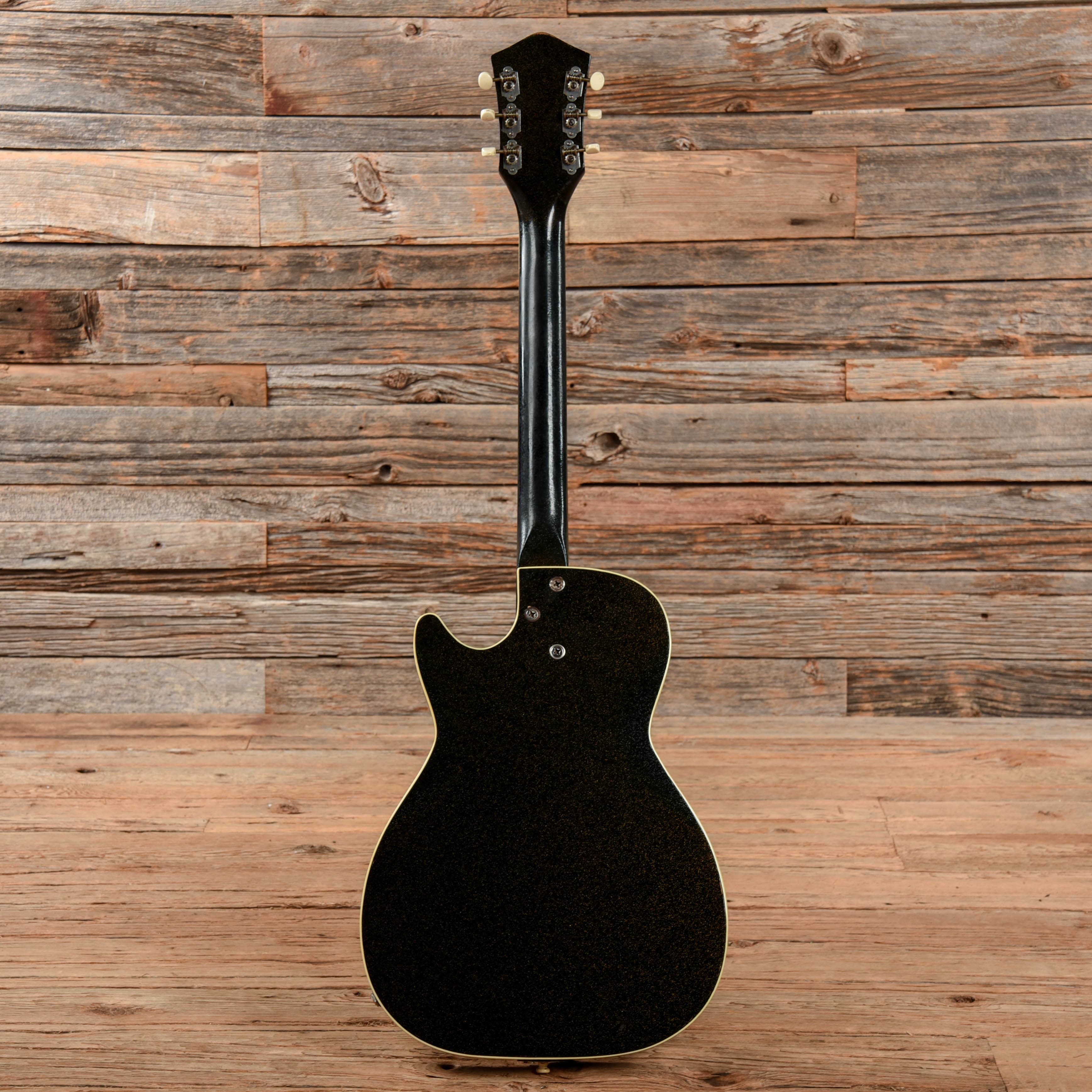 Silvertone Jupiter 1423 Black Sparkle 1960 Electric Guitars / Hollow Body