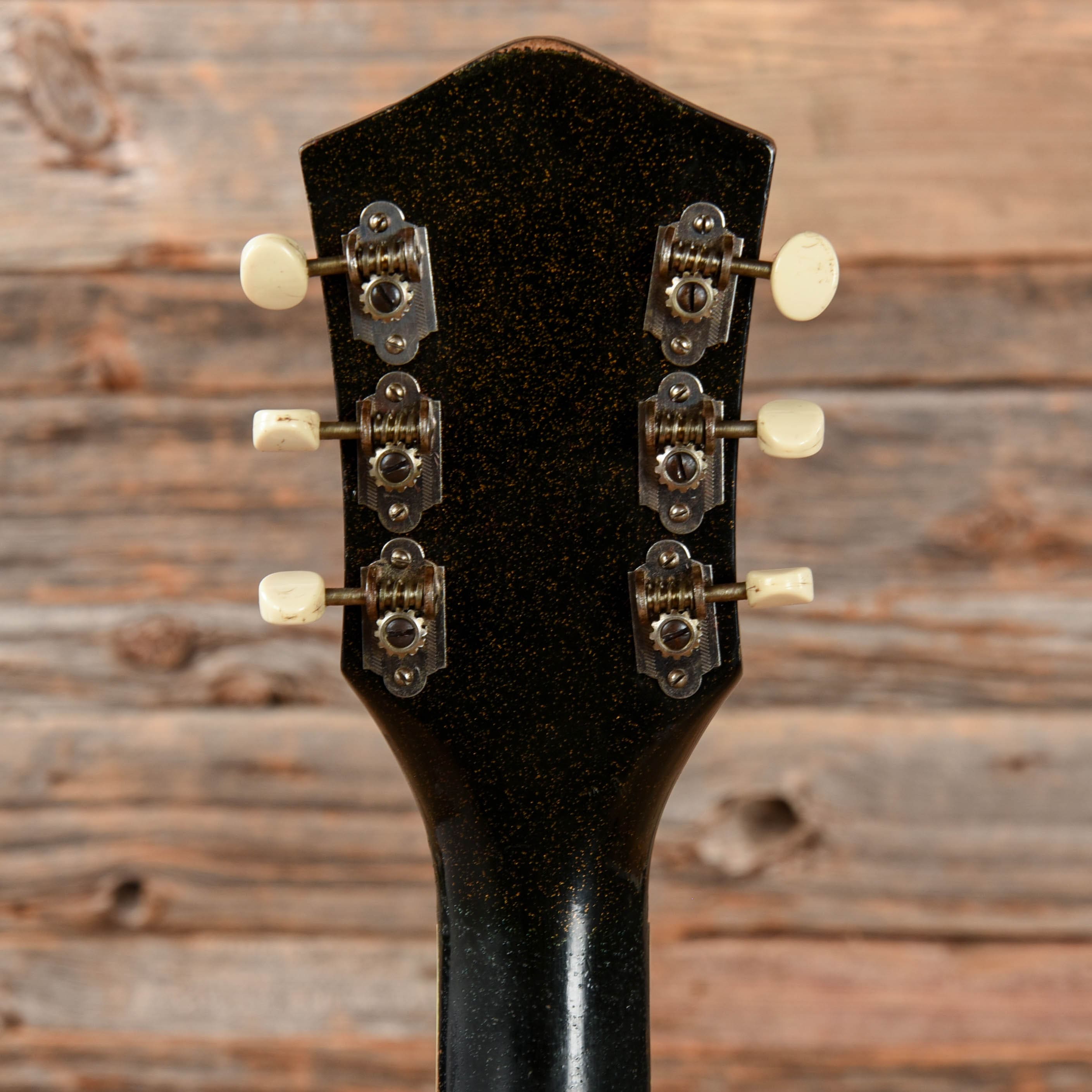 Silvertone Jupiter 1423 Black Sparkle 1960 Electric Guitars / Hollow Body