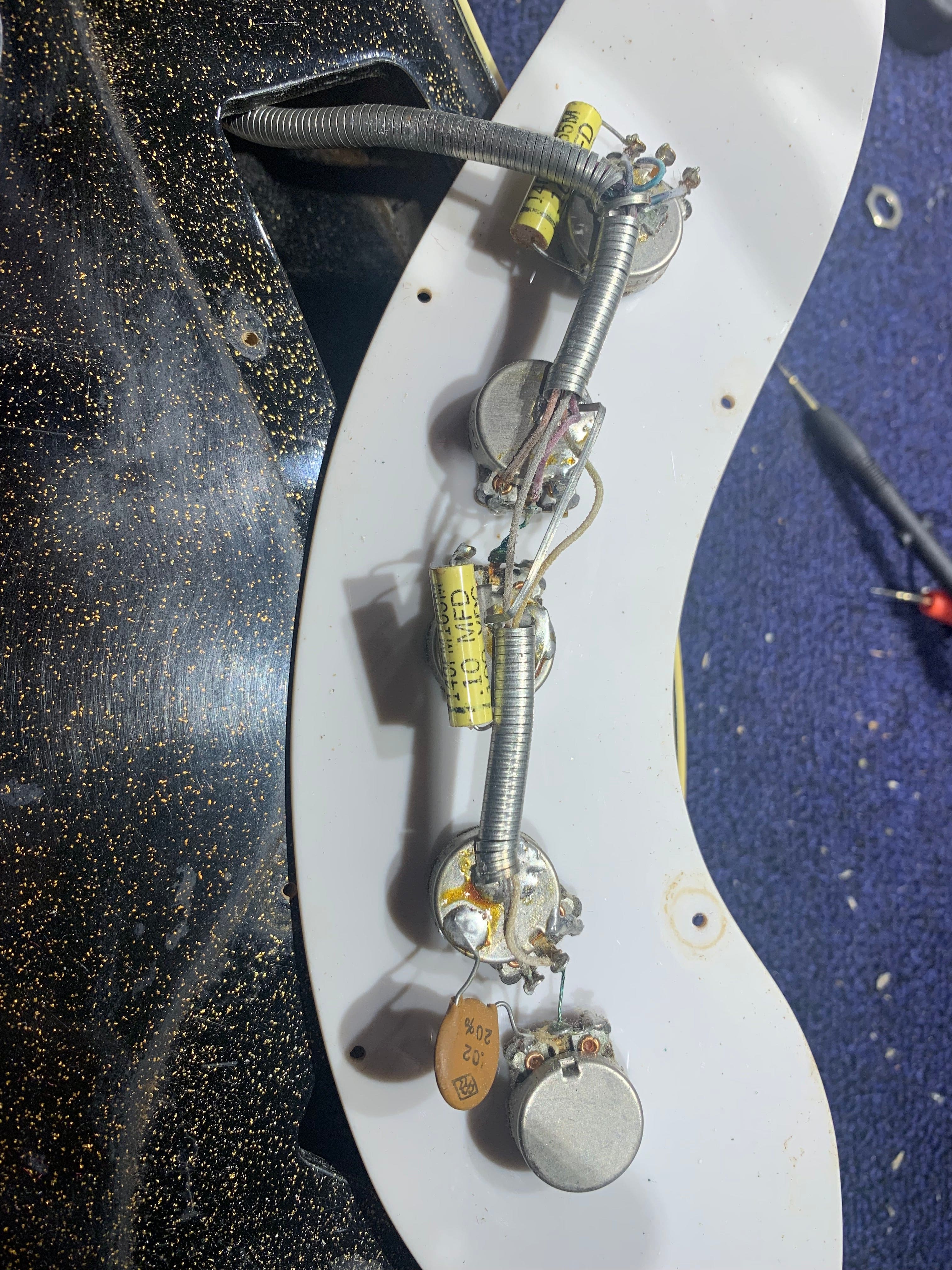 Silvertone Jupiter 1423 Black Sparkle 1960 Electric Guitars / Hollow Body