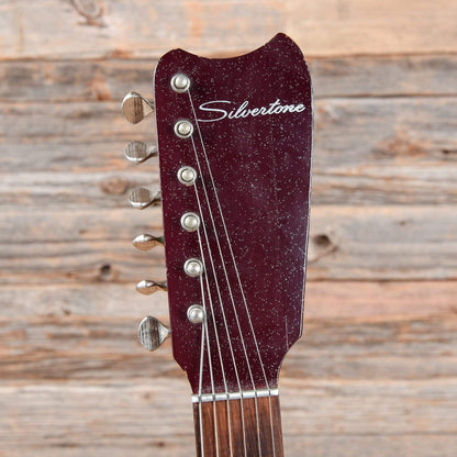 Silvertone 1457 2-Pickup w/Amp-in-Case Red Burst 1964 Electric Guitars / Lap Steel