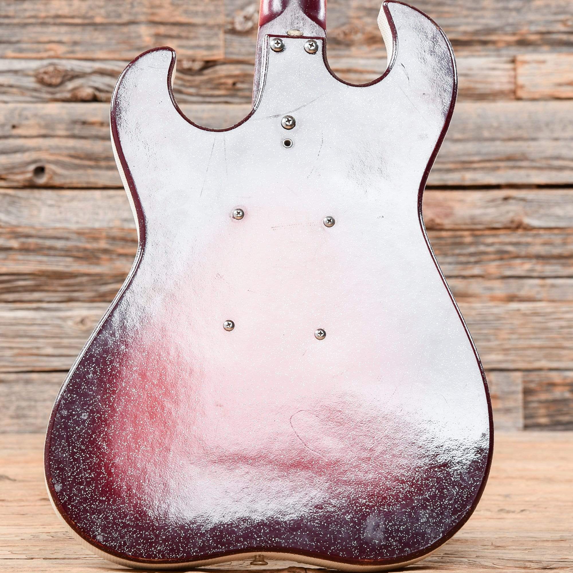 Silvertone 1457 2-Pickup w/Amp-in-Case Red Burst 1964 Electric Guitars / Lap Steel